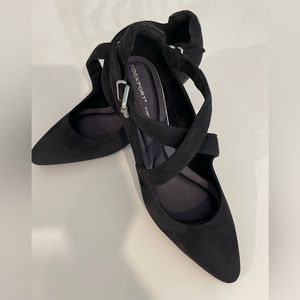 ROCKPORT tru365 comfort pumps man made materials suede like upper size 8 1/2